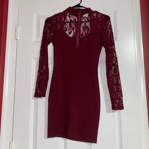 Long Sleeve Charlotte Russe Dress